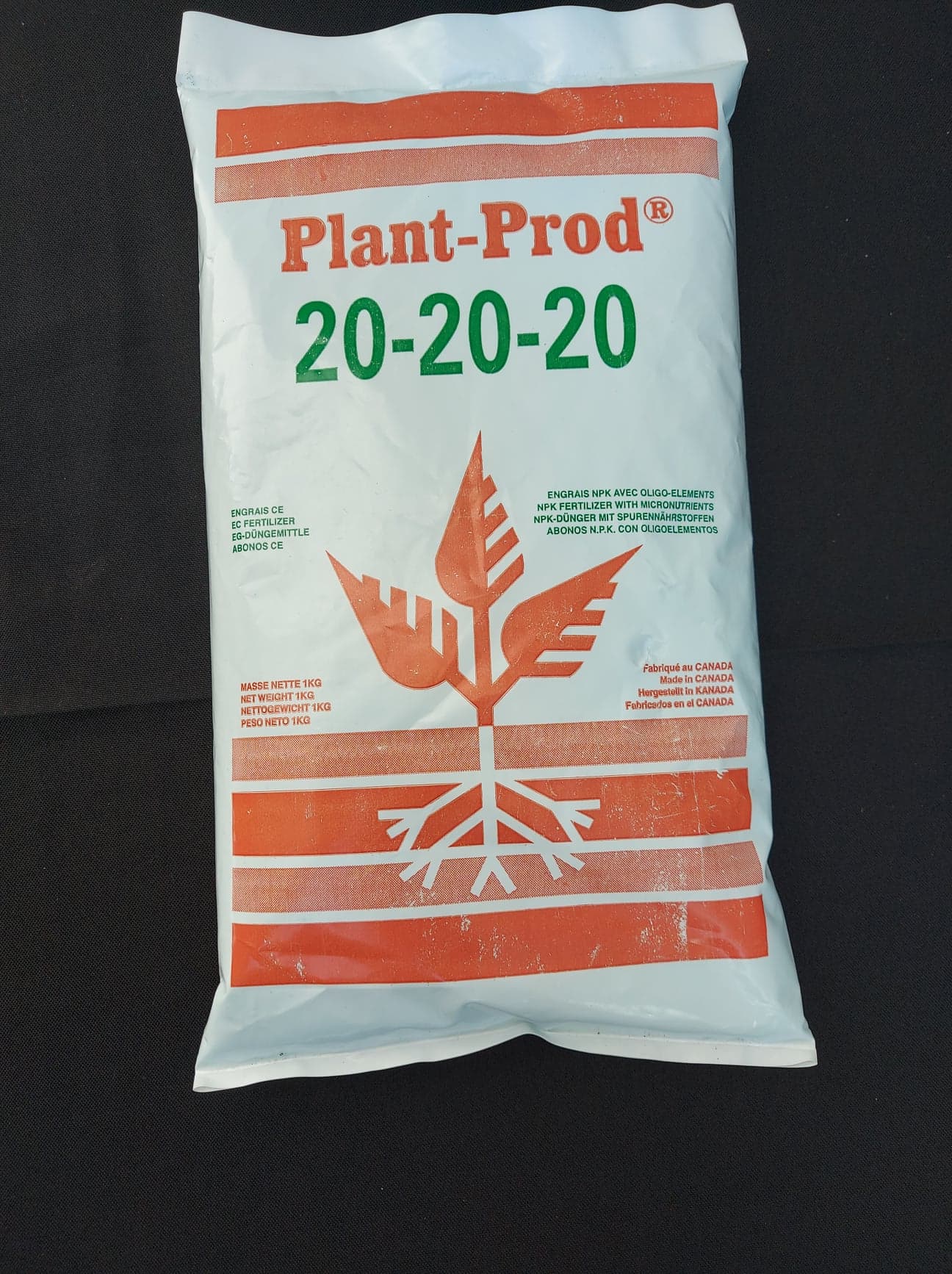 plant-prod all purpose fertilizer 20-20-20 Engrais soluble Plant prod 20-20-20 1kg – L'arbre D'or 67