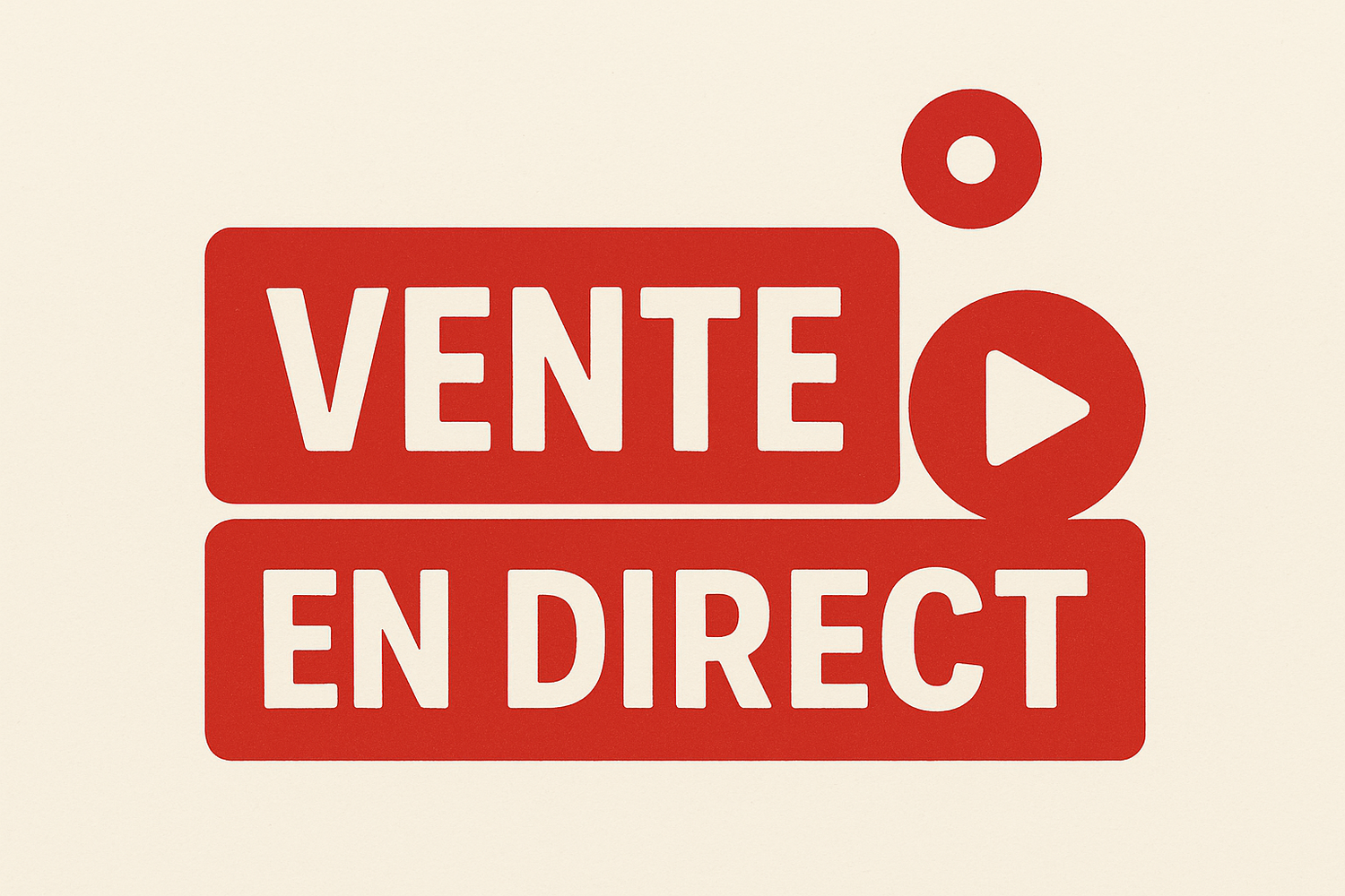 Vente en live
