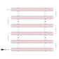Lampe Ledbar - lampe de croissance - 40W - 88cm - IP54 - Superplant